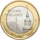 2013  5 euro Suomi rakennuksia Häme